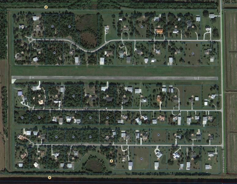 aerial view of Aero Acres